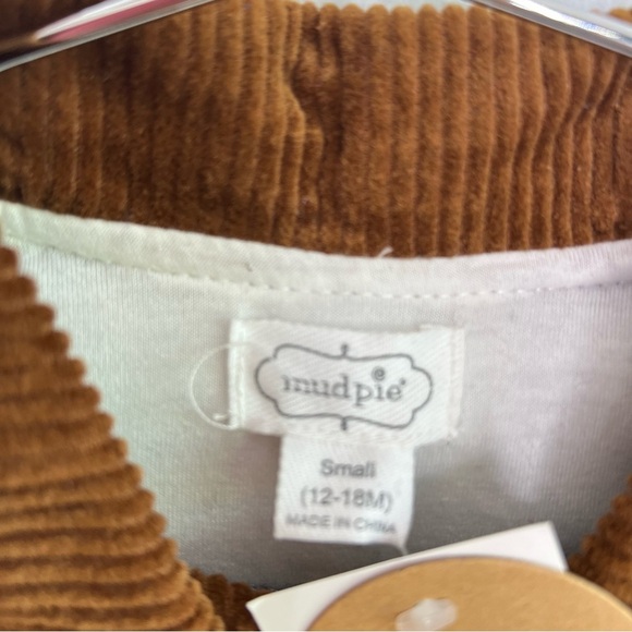 Mud Pie Baby Vest Plaid Corduroy Small 12-18 Months - Picture 4 of 4